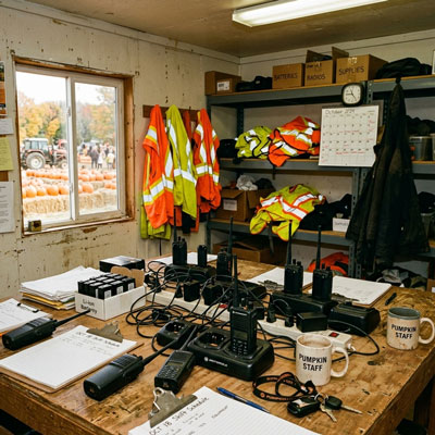 Pumpkin Patch Staff Room